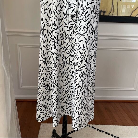 Vintage 70s Cattail Print House Dress Volup XL 1X - Picture 9 of 9